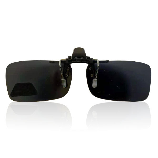 クリップオン サングラス 偏光レンズ Polarized lends(ポラライズド レンズ) メガネの上からつけられる 返品交換不可 cliponlends